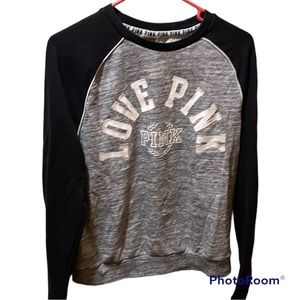 Pink Victoria Secret sweatshirt